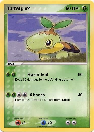 Pokemon Turtwig ex