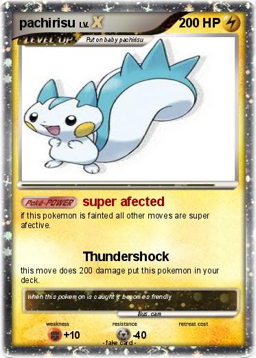 Pokemon pachirisu