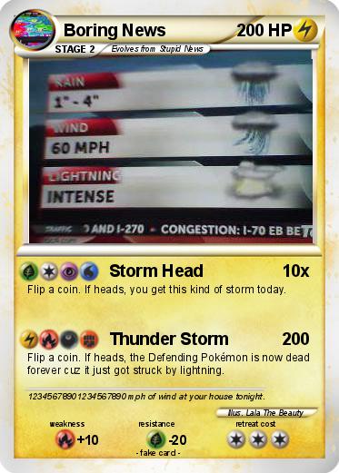 Pokemon Boring News