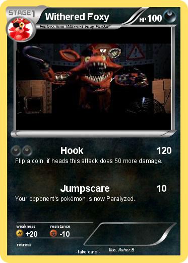 Pokemon Withered Foxy