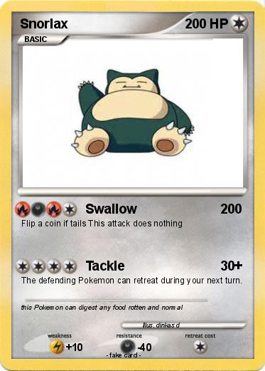 Pokemon Snorlax