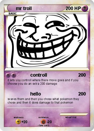 Pokemon mr troll