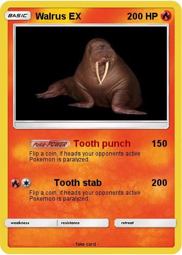 Pokemon Walrus EX