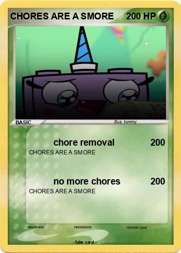 Pokemon CHORES ARE A SMORE