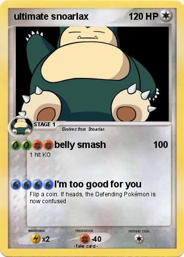 Pokemon ultimate snoarlax