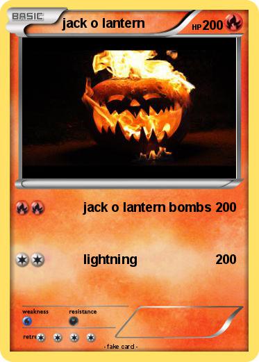 Pokemon jack o lantern