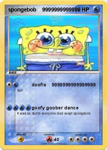 Pokemon spongebob    9999999999999