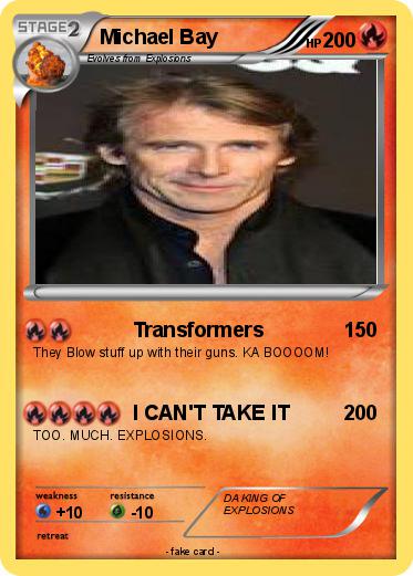 Pokemon Michael Bay