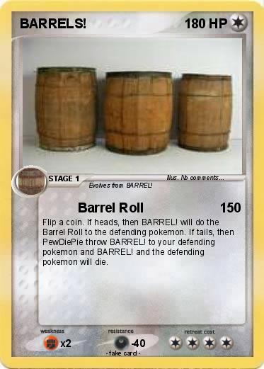 Pokemon BARRELS!