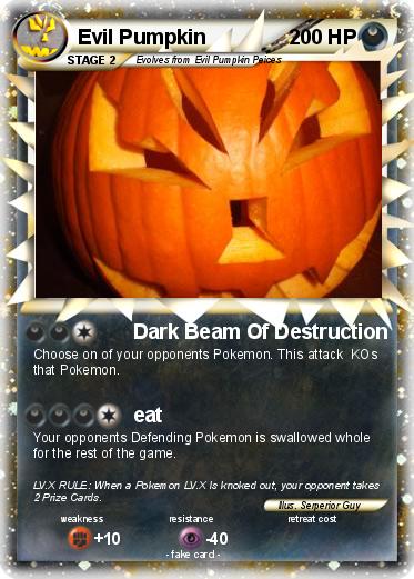 Pokemon Evil Pumpkin