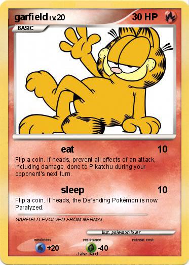 Pokemon garfield
