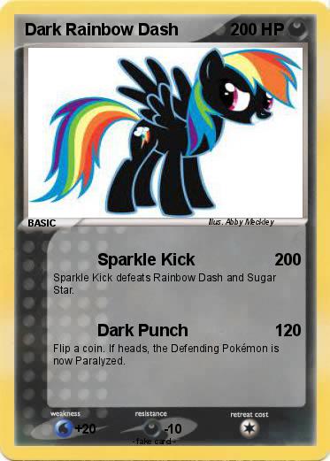 Pokemon Dark Rainbow Dash