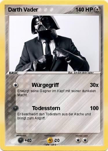 Pokemon Darth Vader