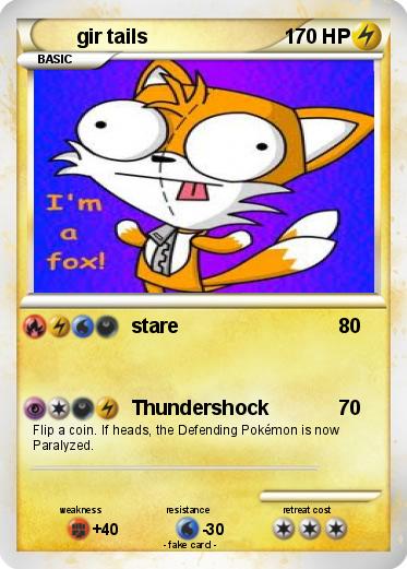 Pokemon gir tails
