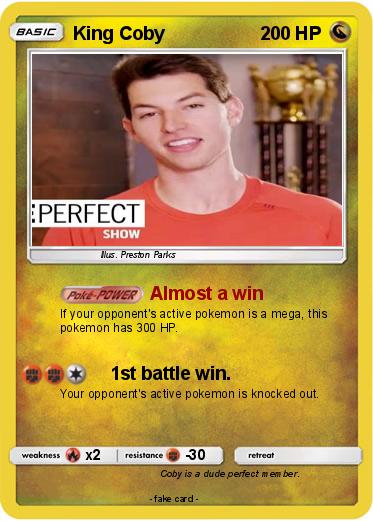 Pokemon King Coby