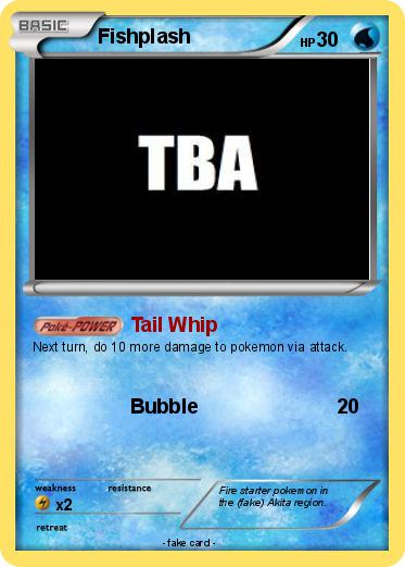 Pokemon Fishplash