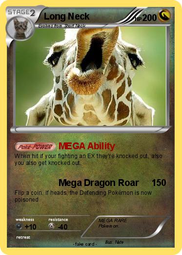 Pokemon Long Neck