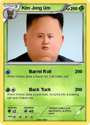 Pokemon Kim Jong Um