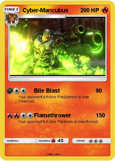 Pokemon Cyber-Mancubus