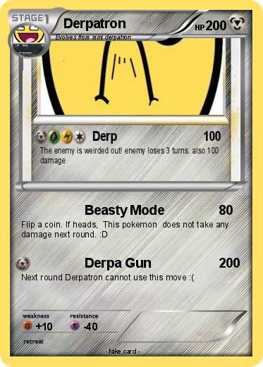Pokemon Derpatron