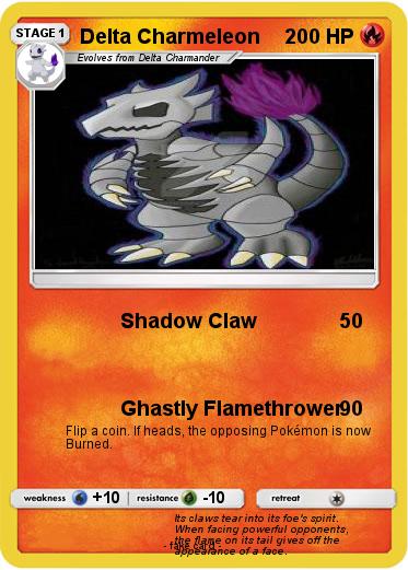 Pokemon Delta Charmeleon