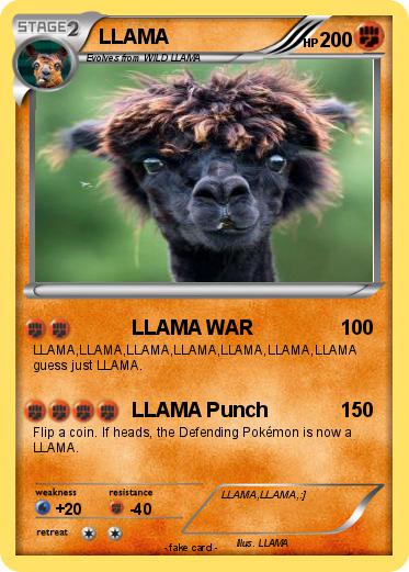 Pokemon LLAMA