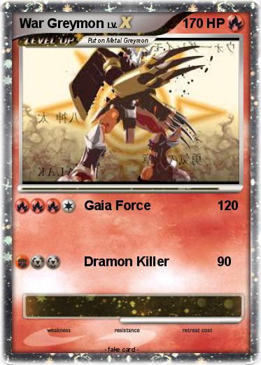 Pokemon War Greymon