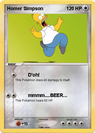 Pokemon Homer Simpson