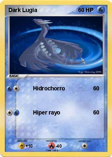 Pokemon Dark Lugia