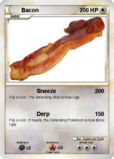 Pokemon Bacon