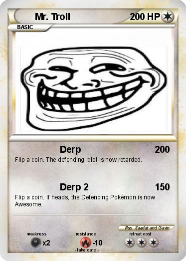 Pokemon Mr. Troll