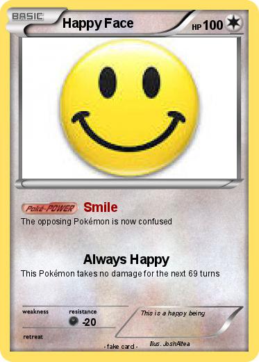 Pokemon Happy Face