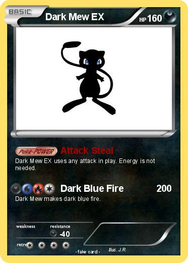 Pokemon Dark Mew EX