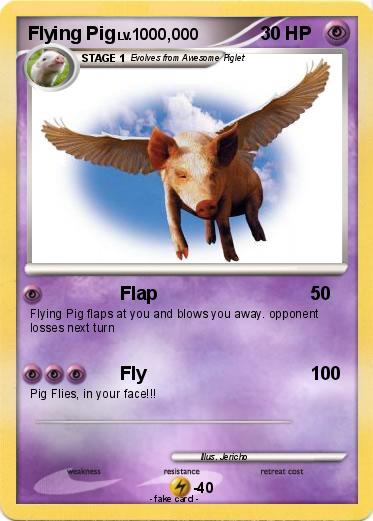 Pokemon Flying Pig