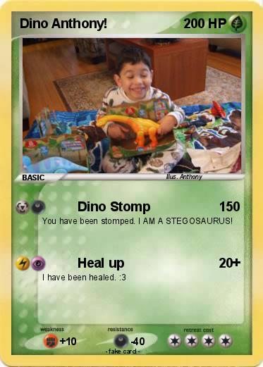 Pokemon Dino Anthony!