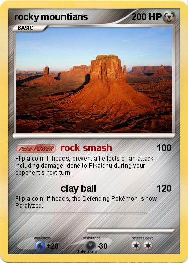 Pokemon rocky mountians