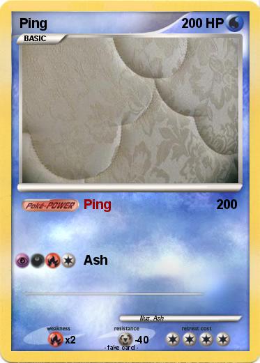 Pokemon Ping