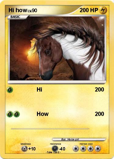 Pokemon Hi how