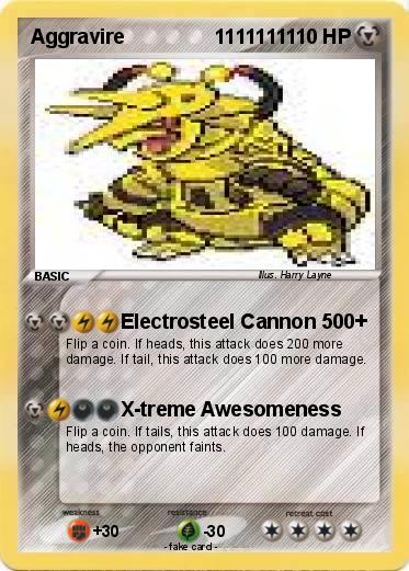 Pokemon Aggravire                1111111