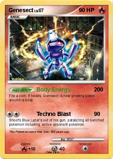 Pokemon Genesect