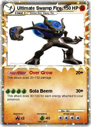 Pokemon Ultimate Swamp Fire
