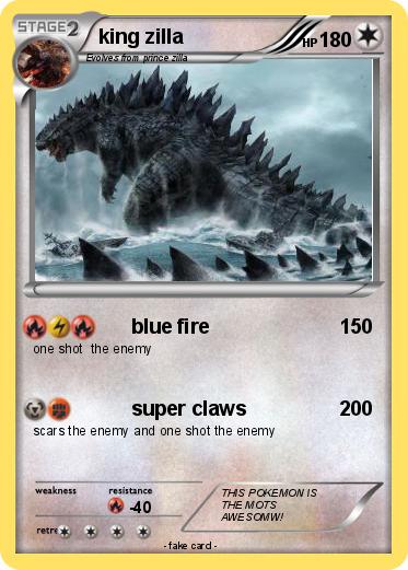 Pokemon king zilla
