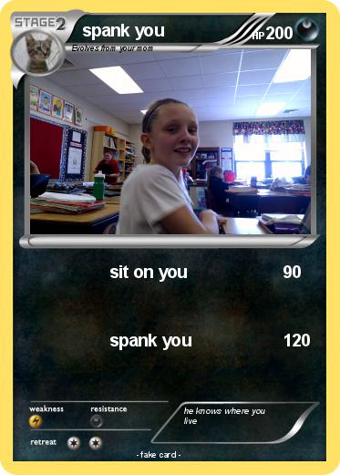Pokemon spank you