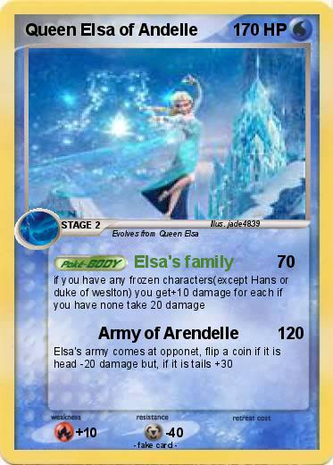 Pokemon Queen Elsa of Andelle