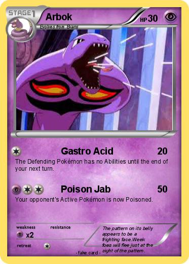 Pokemon Arbok