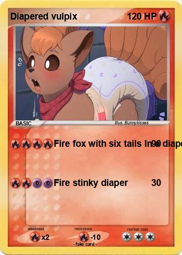 Pokemon Diapered vulpix