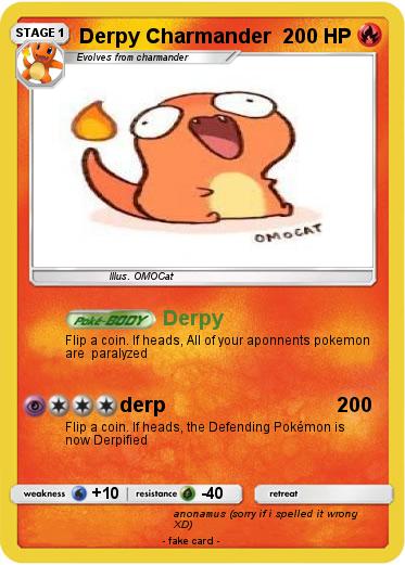 Pokemon Derpy Charmander