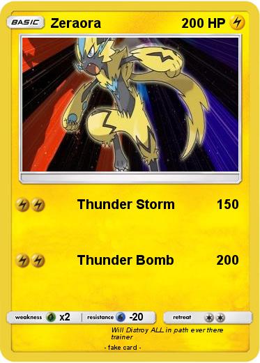 Pokemon Zeraora