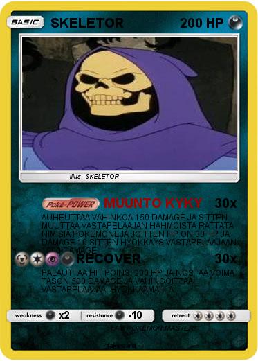 Pokemon SKELETOR