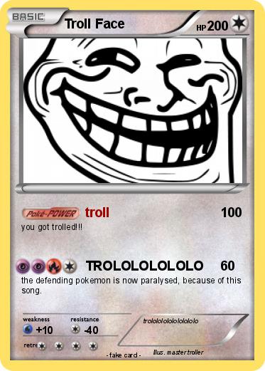 Pokemon Troll Face
